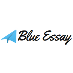 Blue Essay Logo